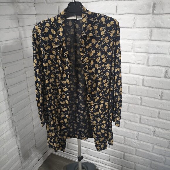 Liz Claiborne Collection Ladies Size 10 Button Closure Tunic Length Blouse - Picture 1 of 10